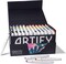 ARTIFY 120 Ultra Colors Art Markers, Fine & Broad Dual Tips Professional Artist Markers in Case, Drawing Marker Set with Carrying Case
